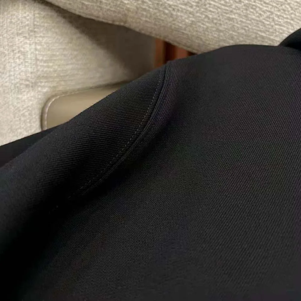 Burberry Check EKD Cotton Hoodie for Men in Black Burberry Check EKD Cotton Hoodie for Men in Black