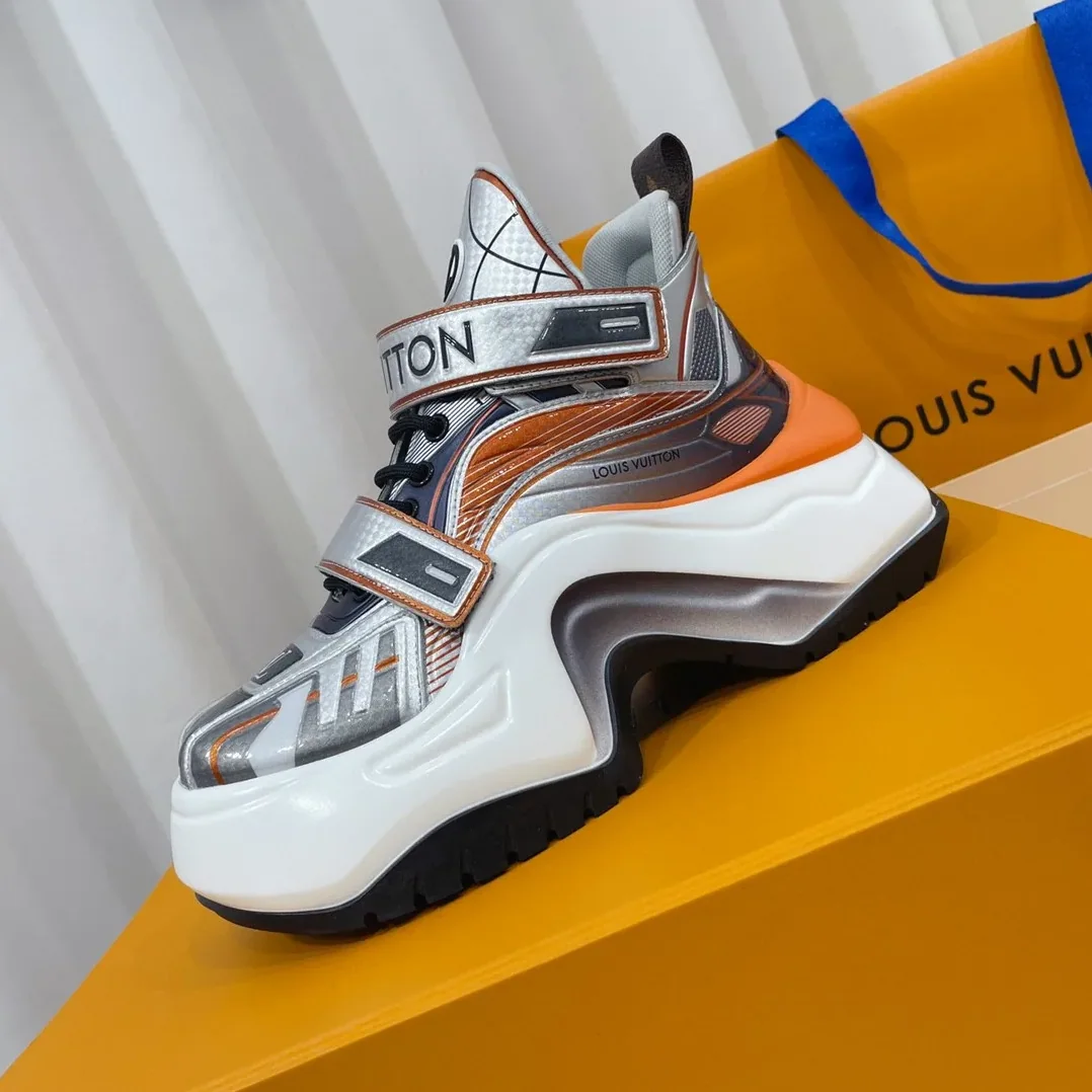 Louis Vuitton LV Archlight 2.0 Platform Sneaker Silver 1AB143 Louis Vuitton LV Archlight 2.0 Platform Sneaker Silver 1AB143