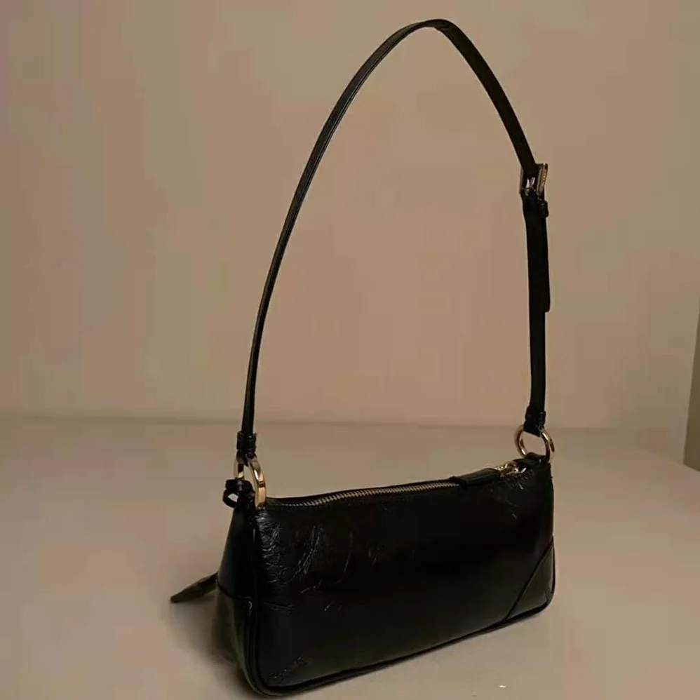 Prada Re-Edition 2002 Small Leather Shoulder Bag for Women