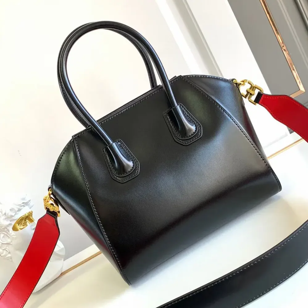 Givenchy Mini Antigona Bag in Box Leather for Women in Black