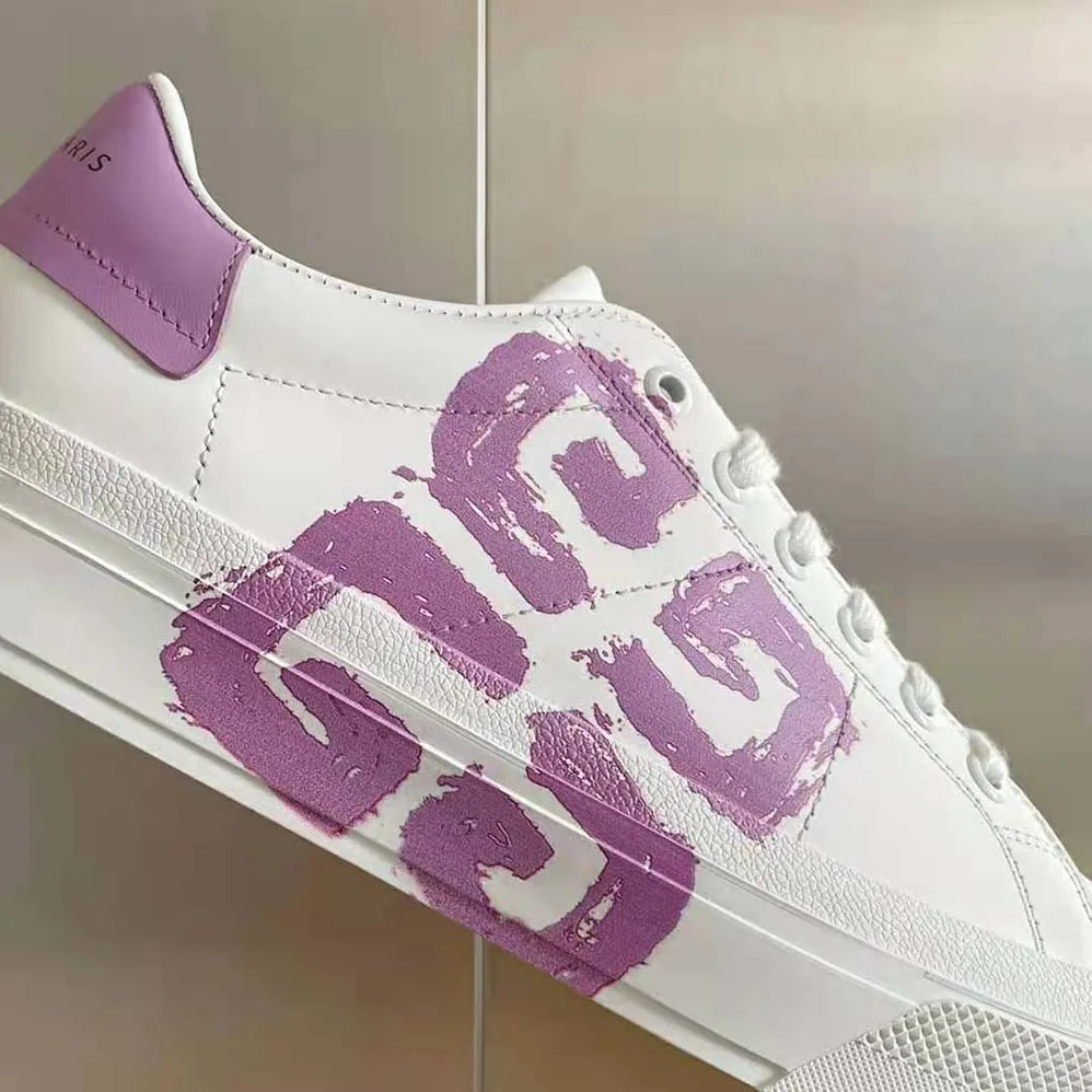Givenchy Sneakers City Sport in 4G Printed Leather for Unisex in Purple Givenchy Sneakers City Sport in 4G Printed Leather for Unisex in Purple