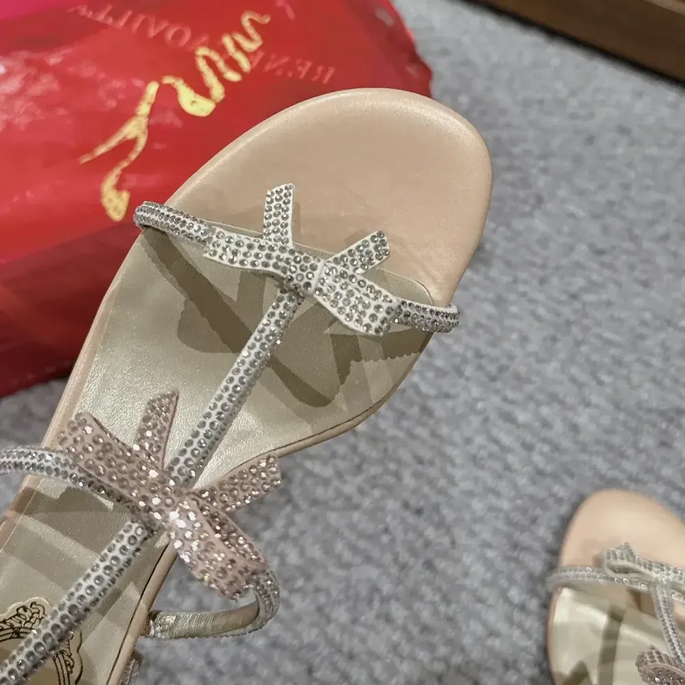 Rene Caovilla Sandals with Ankle Laces Caterina for Women Rene Caovilla Sandals with Ankle Laces Caterina for Women