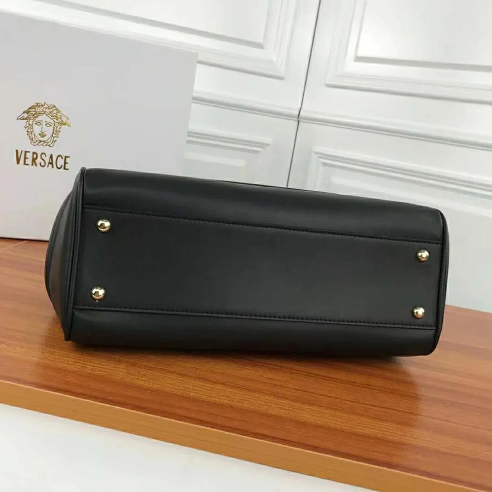 Versace Palazzo Empire Large Bag for Women in Black Versace Palazzo Empire Large Bag for Women in Black