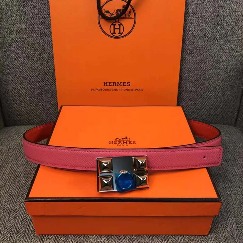 Hermes Collier De Chien Belt Buckle & Reversible Leather Strap 24 mm for Women