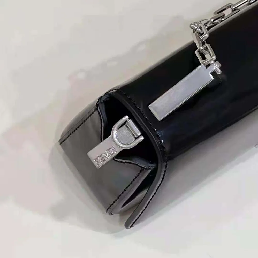 Fendi First Sight Black Leather Mini Bag for Women Fendi First Sight Black Leather Mini Bag for Women