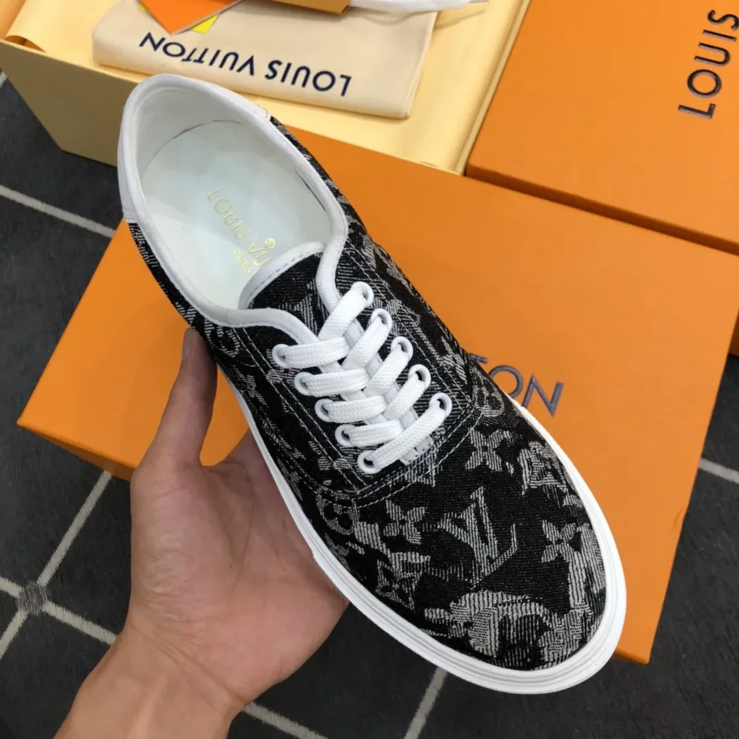 Louis Vuitton LV Trocadero Richelieu Sneaker Black