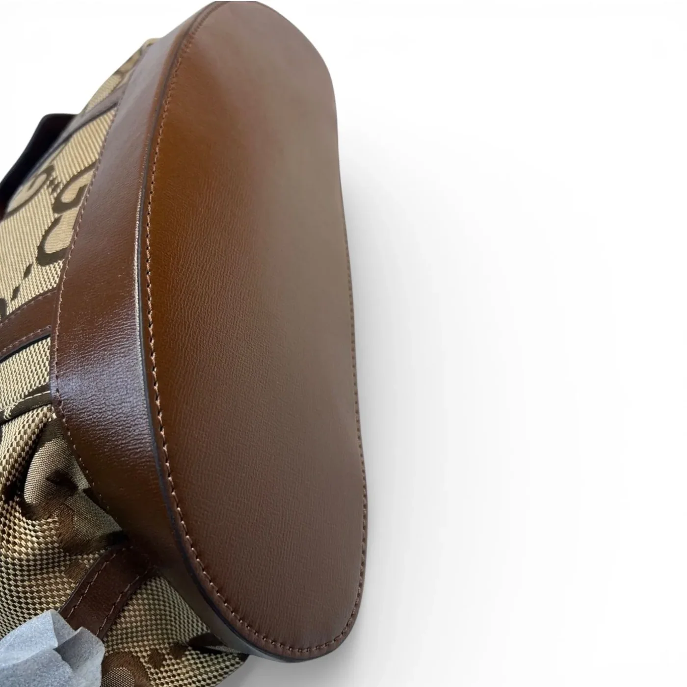 Gucci Backpack With Jumbo GG Camel And Ebony Jumbo GG Canvas / Gucci Backpack With Jumbo GG Camel And Ebony Jumbo GG Canvas /