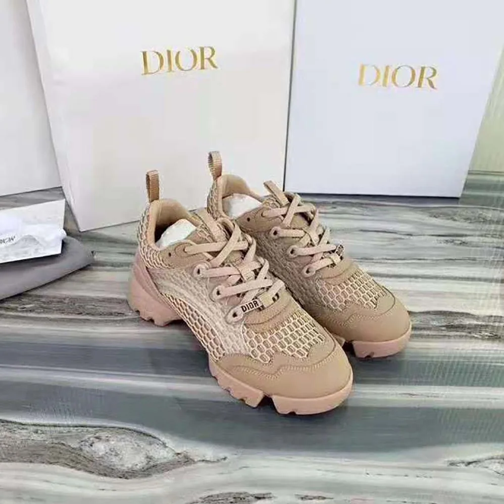 Dior D-Connect Sneaker for Women in Pink Dior D-Connect Sneaker for Women in Pink