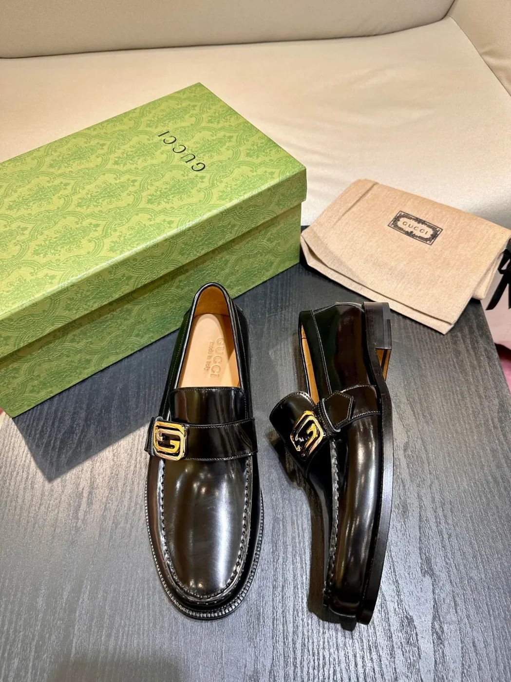 Gucci Interlocking G Loafer Black Gucci Interlocking G Loafer Black