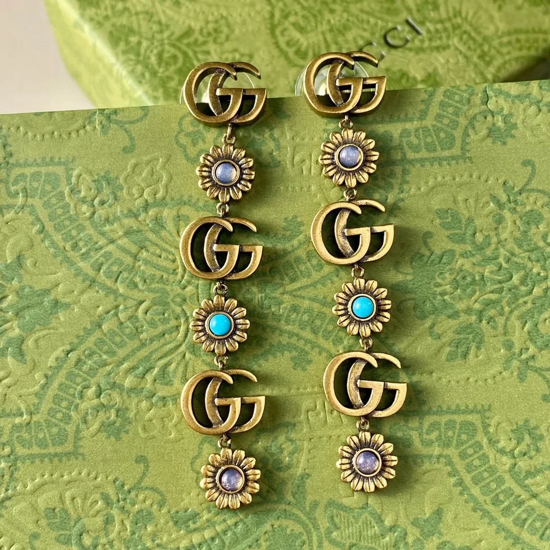 Gucci Double G Earrings Gold