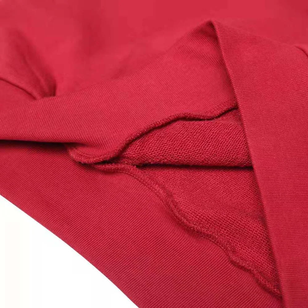 Celine Loose Celine Sweatshirt in Cotton Fleece for Women in Red Celine Loose Celine Sweatshirt in Cotton Fleece for Women in Red