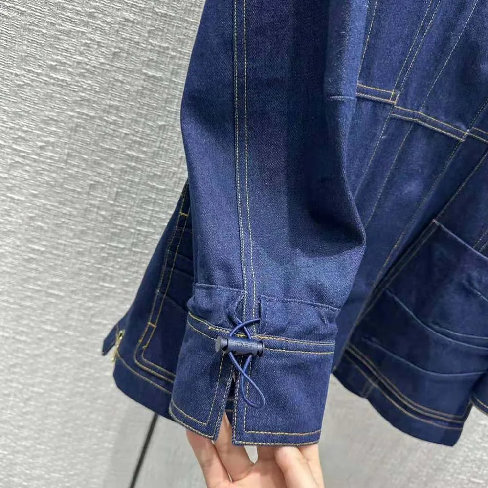 Fendi Blue Denim Jacket for Women Fendi Blue Denim Jacket for Women