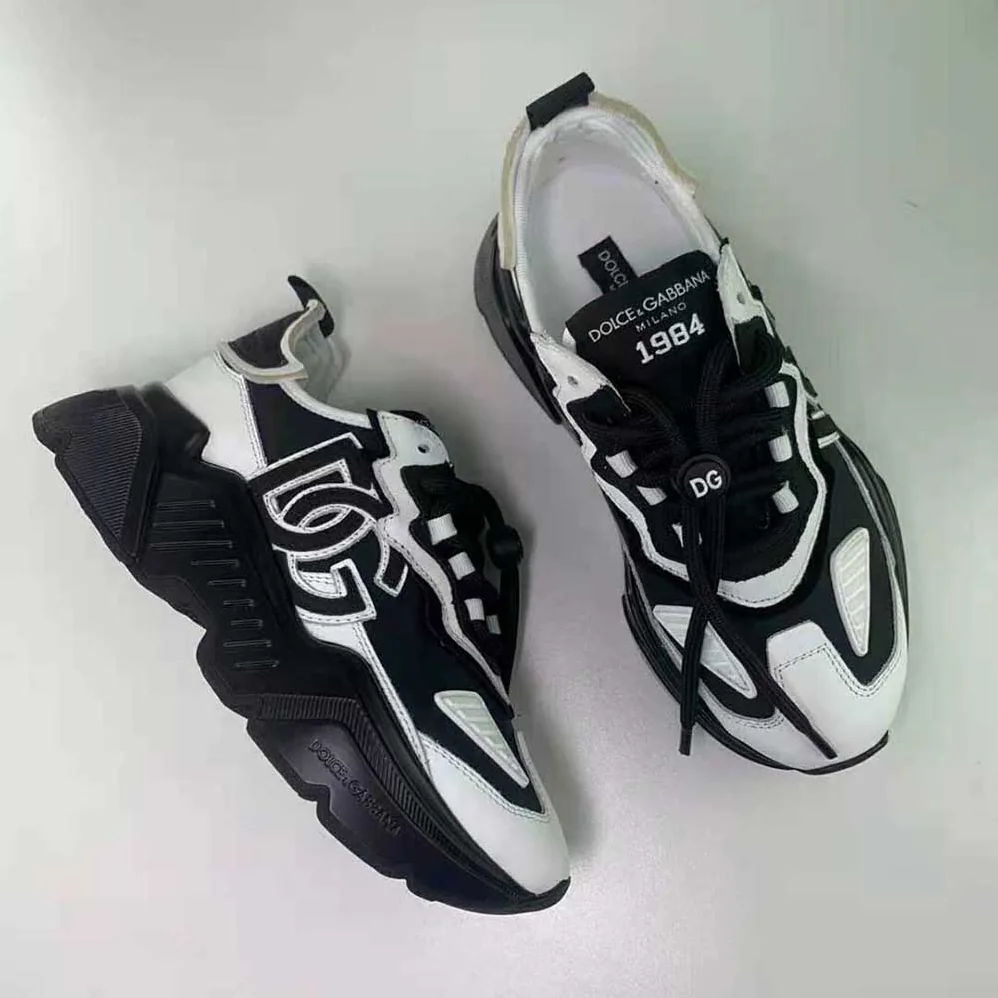 Dolce Gabbana D&G Mixed for Men in Materials Daymaster Sneakers