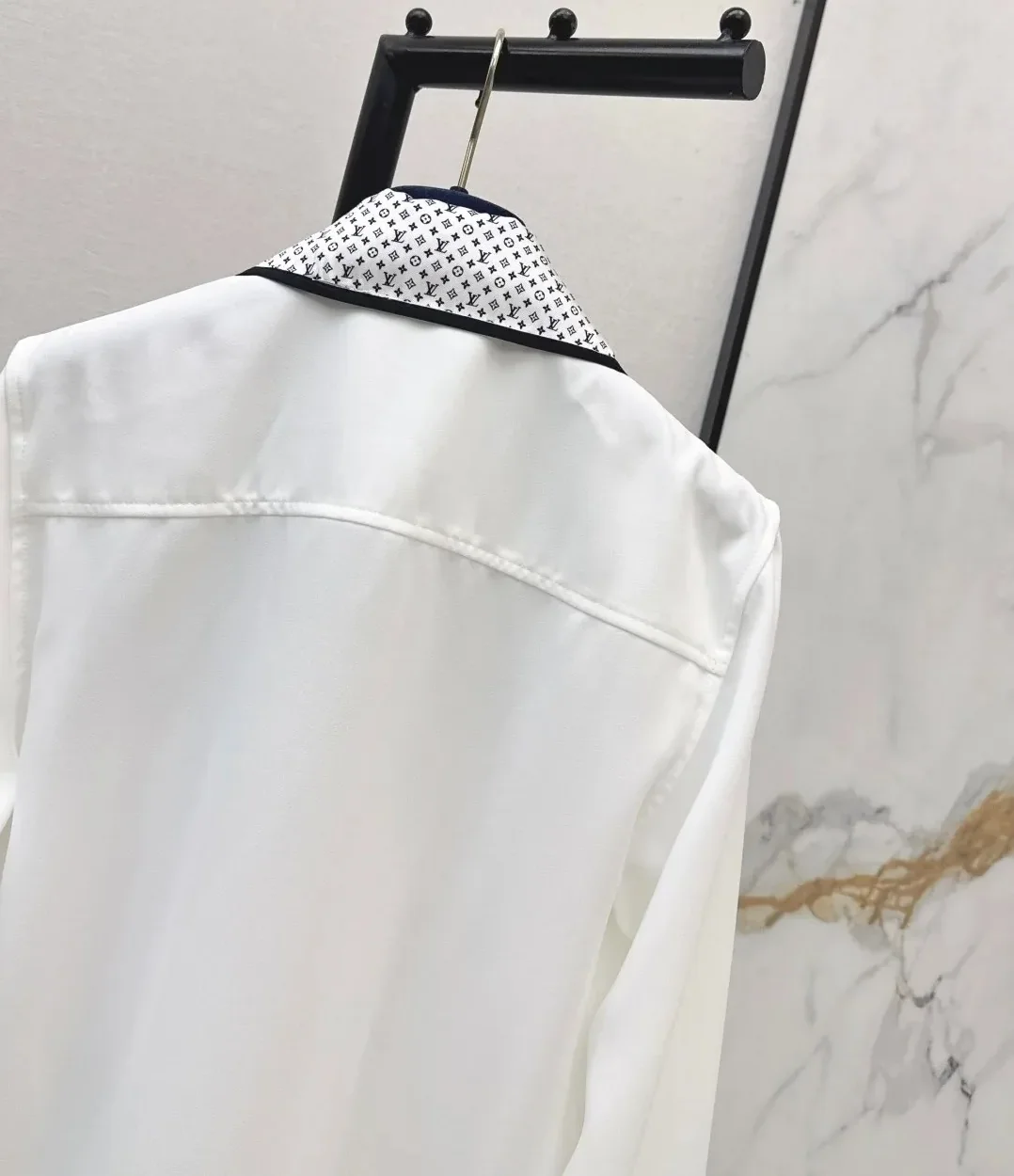 Louis Vuitton Monogram Bow Blouse White Louis Vuitton Monogram Bow Blouse White