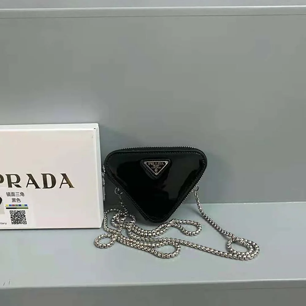 Prada Brushed Leather Mini for Women in Pouch Prada Brushed Leather Mini for Women in Pouch