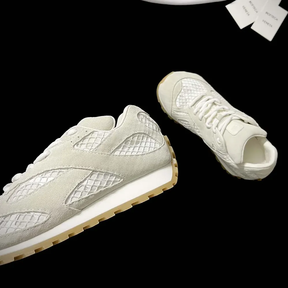 Bottega Veneta Orbit Sneaker in Weathered Suede for Unisex