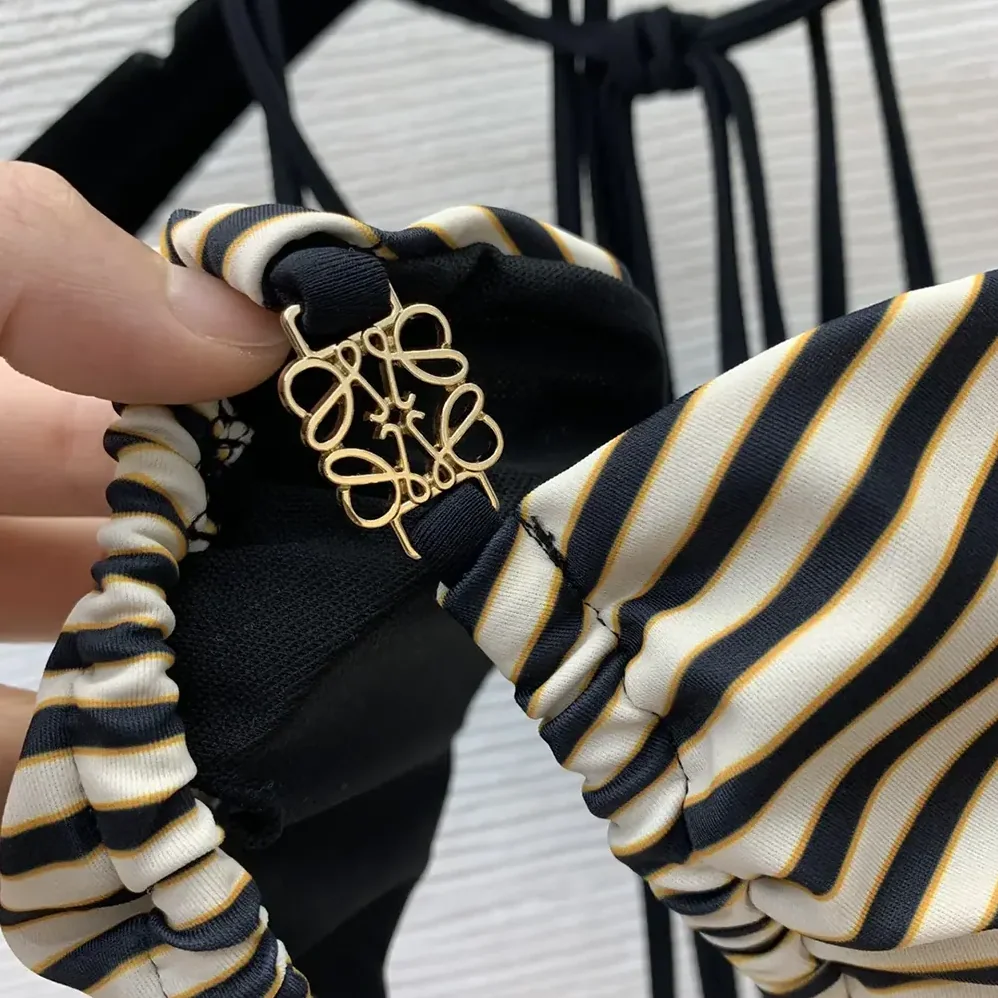 Loewe Bikini Top for Women in Bottoms in Technical Jersey