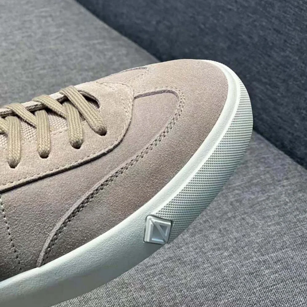 Dior B101 Sneaker Greige Nubuck Calfskin for Men