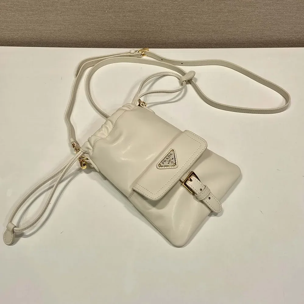 Prada Nappa Leather Pouch for Women
