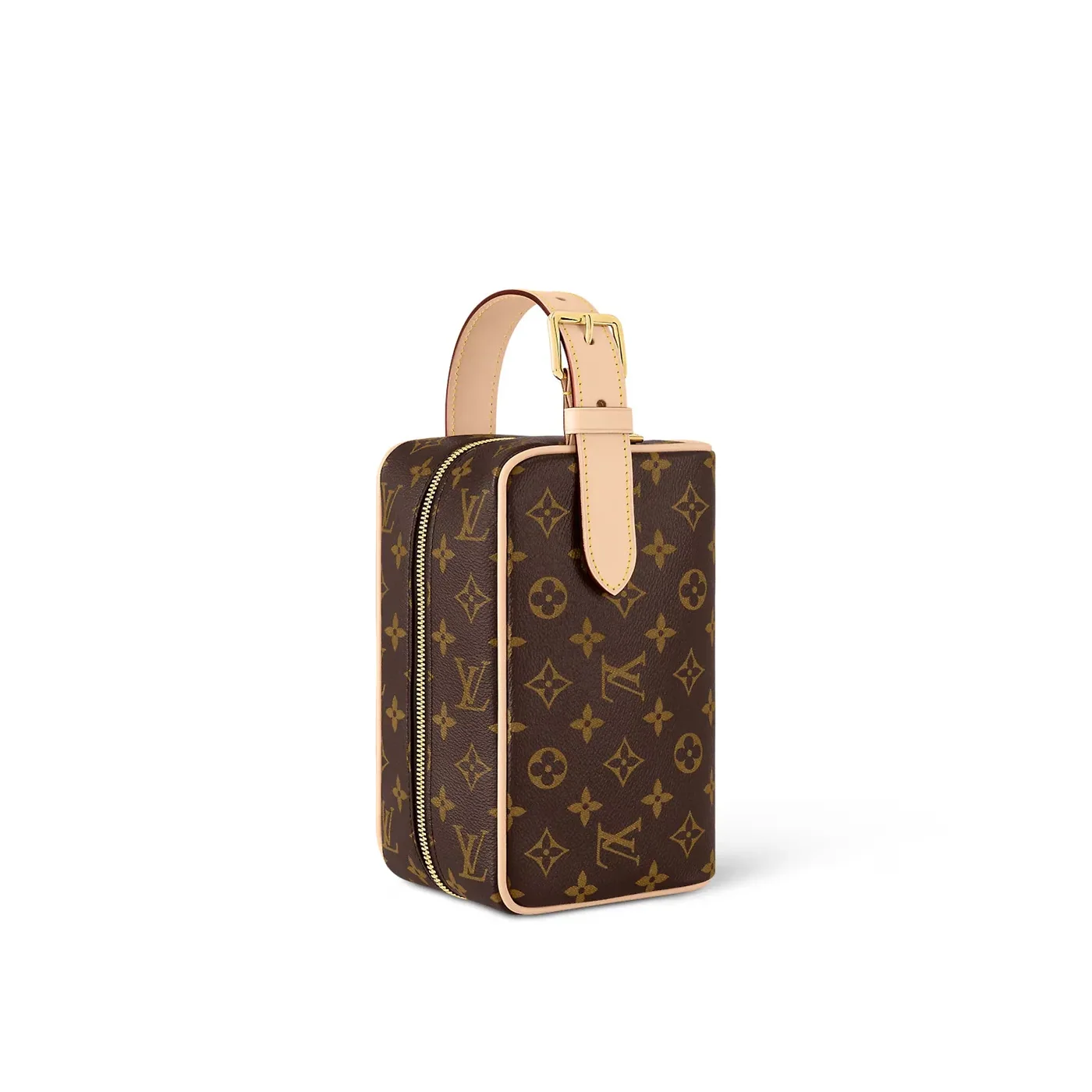 Louis Vuitton Locker Dopp Kit Brown 9.1 Inches/