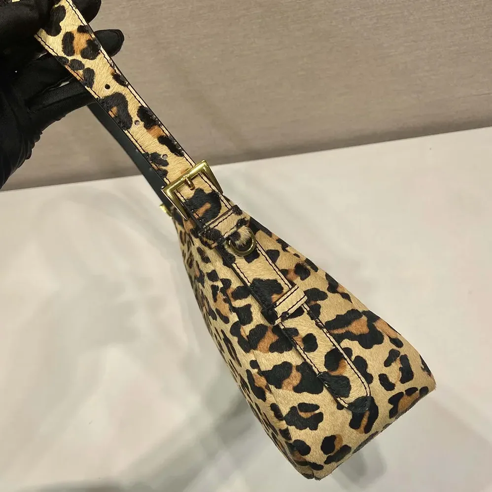 Prada Aimèe Medium Printed Leather Shoulder Bag for Women