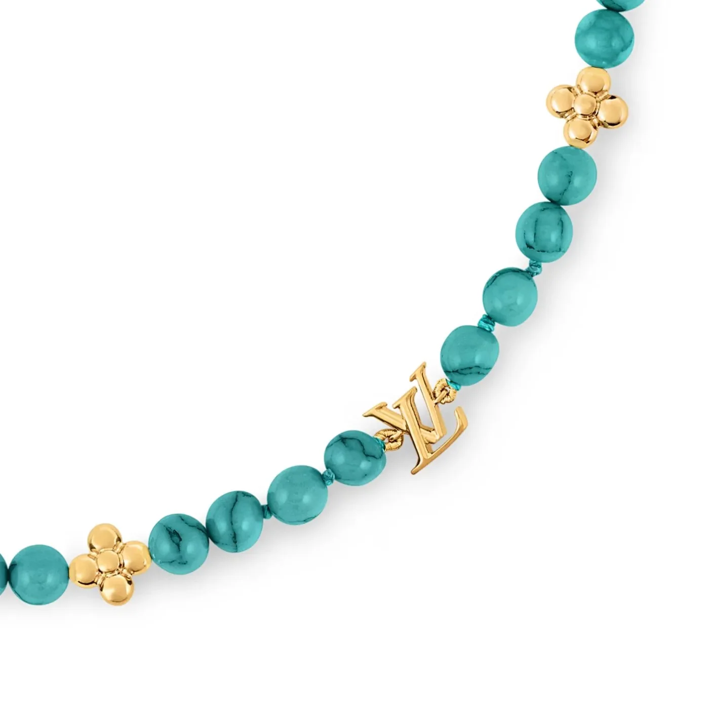 Louis Vuitton My Pearl Necklace Turquoise