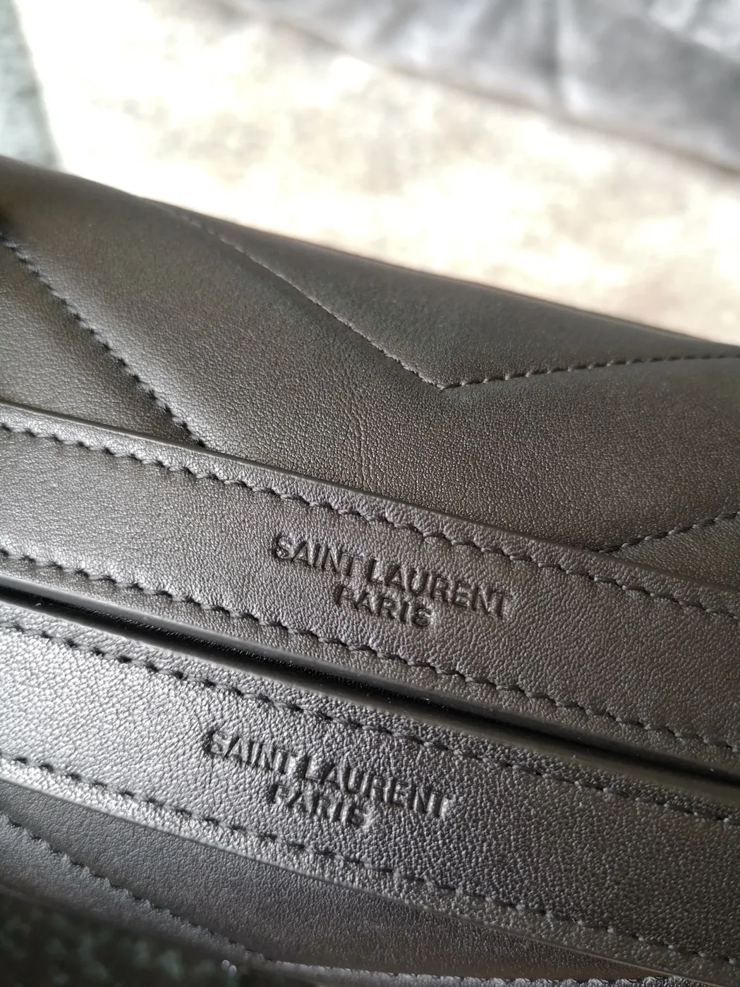 Saint Laurent Lou Lou Medium Chain Bag Black in YSL