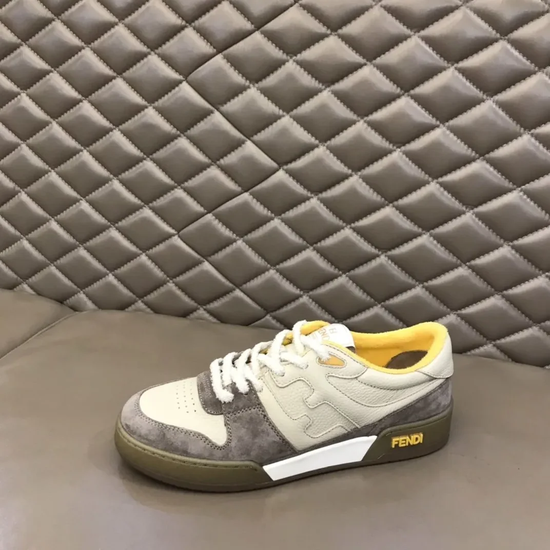 Fendi FD Match Low Tops Sneakers Grey 8E8252AHH2F1FHU Fendi FD Match Low Tops Sneakers Grey 8E8252AHH2F1FHU