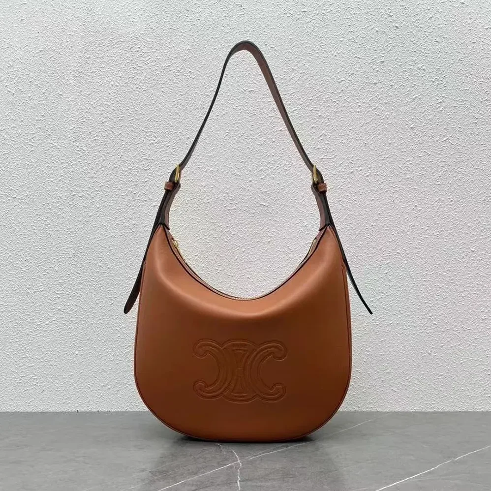 Celine Heloise Bag in Supple Calfskin for Women in Brown