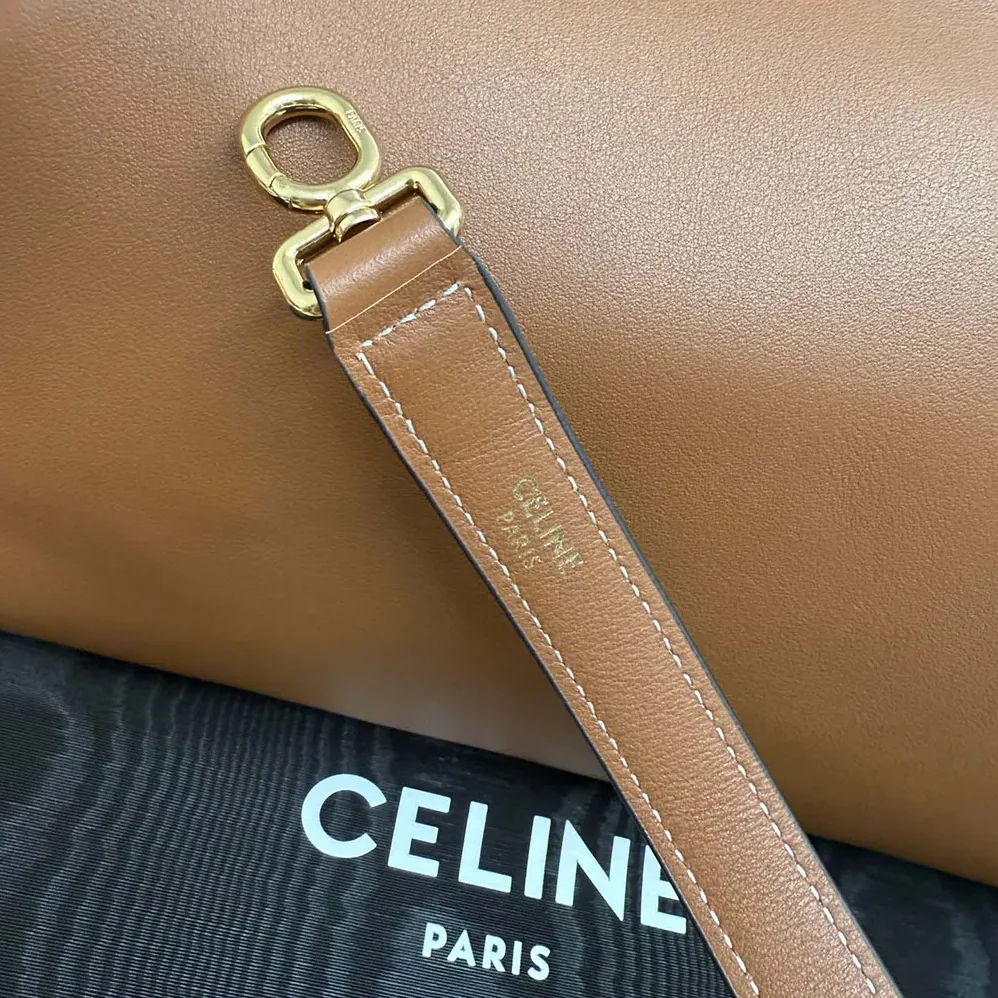 Celine Doctor'S Pouch in Supple Natural Calfskin for Women in Brown