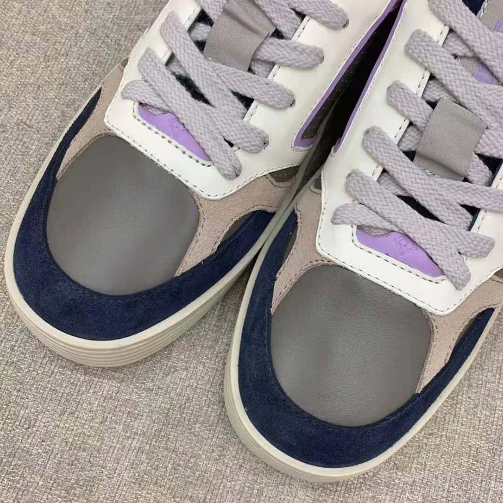 Fendi Step Gray Leather Low for Men in tops Fendi Step Gray Leather Low for Men in tops