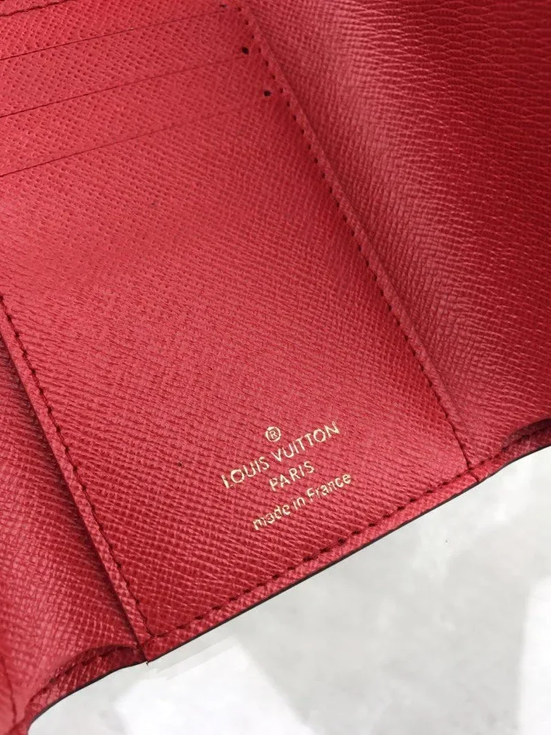 Louis Vuitton Victorine Wallet In Monogram Canvas Red