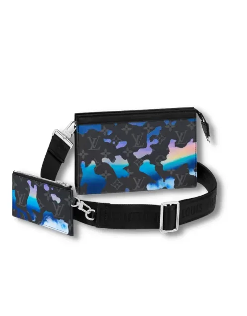 Gaston Wearable Wallet Bag Shouder Bags Black /