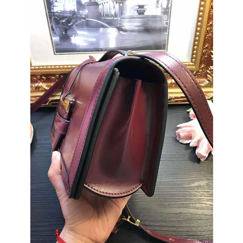Loewe Barcelona Small Bag in Calfskin Leather for Women in Red Loewe Barcelona Small Bag in Calfskin Leather for Women in Red