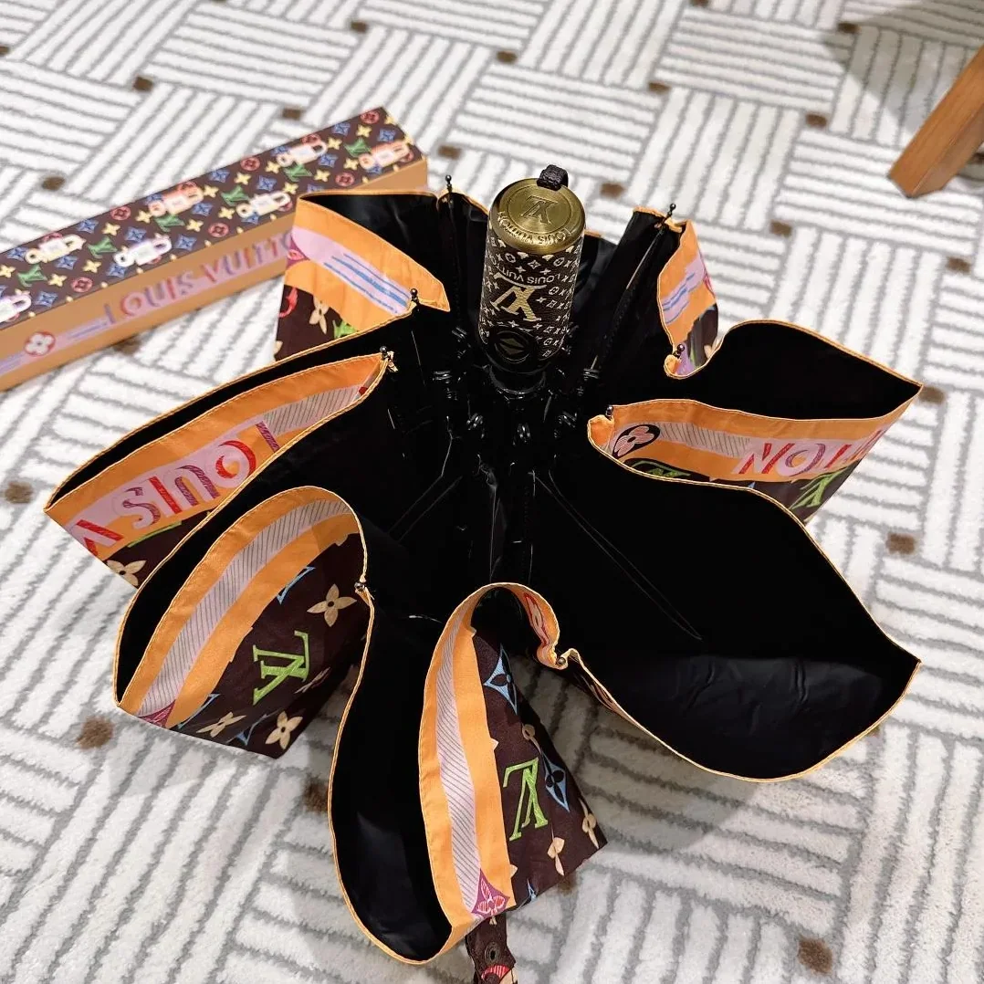 Louis Vuitton Monogram Printed Umbrella Brown Louis Vuitton Monogram Printed Umbrella Brown