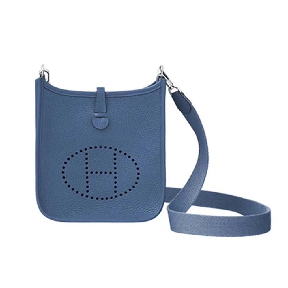 Hermes Evelyne 16 Shoulder Bag in Calfskin for Women in Navy Hermes Evelyne 16 Shoulder Bag in Calfskin for Women in Navy