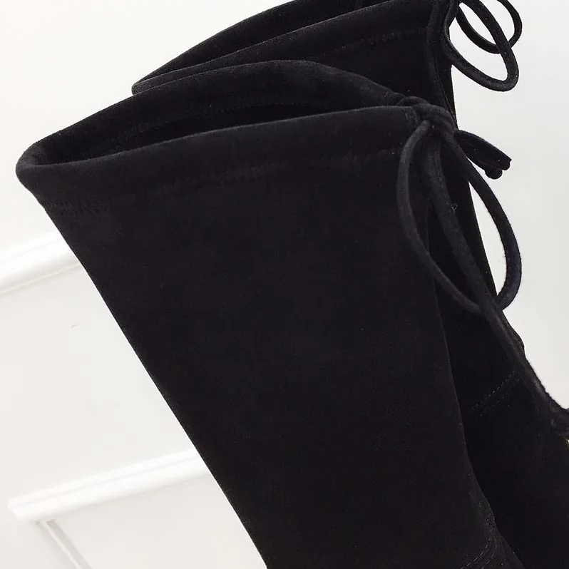 Stuart Weitzman Shoes The Lowland Boot 30mm Heel for Women in Black Stuart Weitzman Shoes The Lowland Boot 30mm Heel for Women in Black