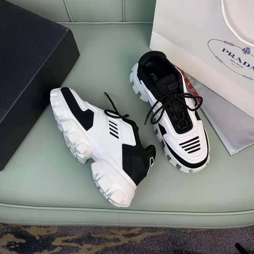 Prada Cloudbust Thunder Sneakers for Women in Black