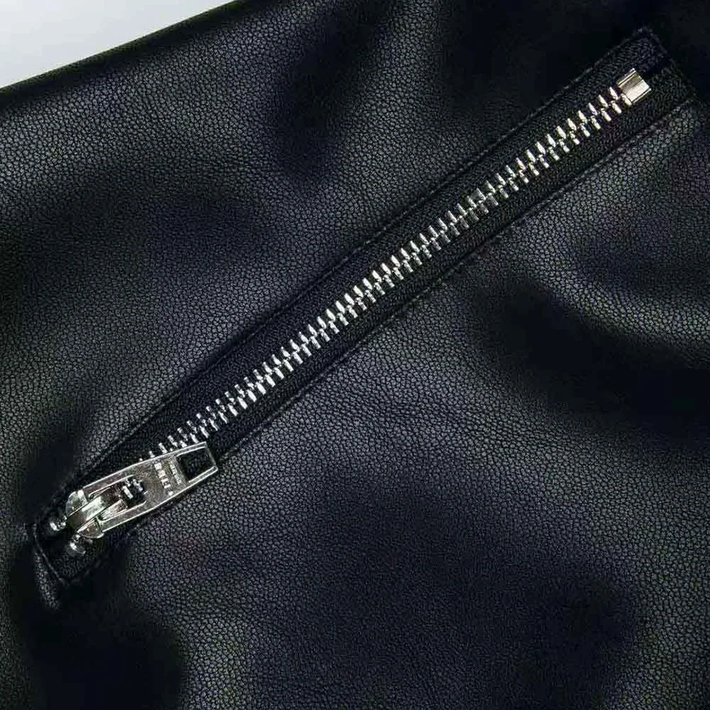 Celine Oversized Blouson Jacket in Calfskin for Women in Black