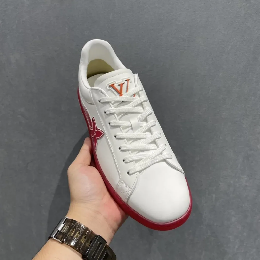 Louis Vuitton Luxembourg Samothrace Sneaker Red Louis Vuitton Luxembourg Samothrace Sneaker Red