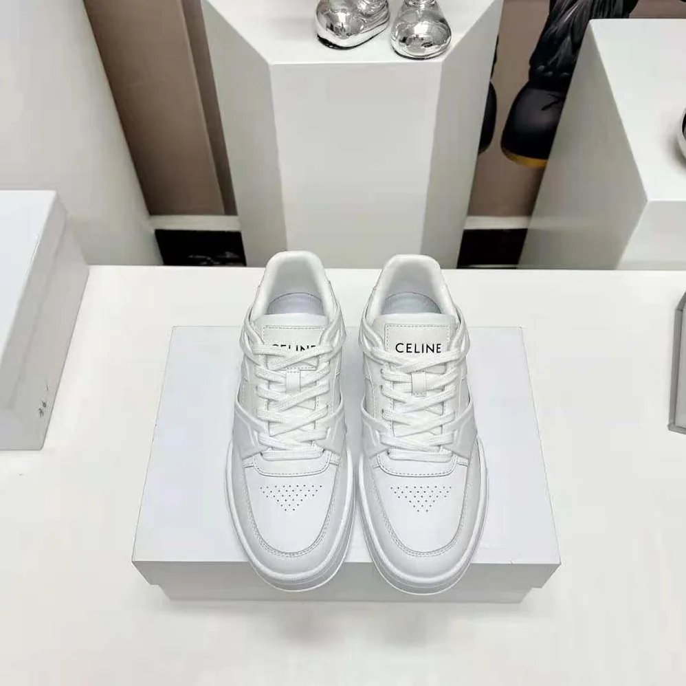 Celine CT-07 Celine Trainer Low Lace for Men in up Sneaker in Calfskin