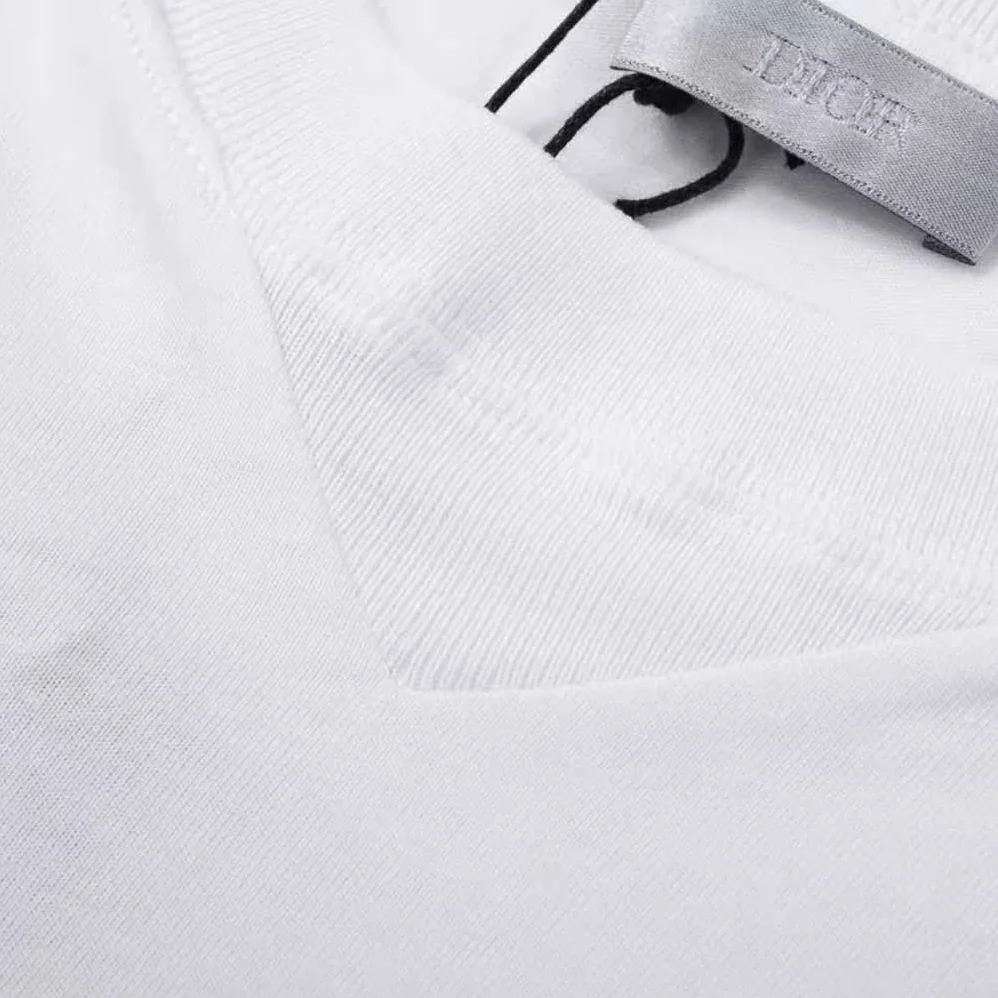 Dior Dior and Parley Oversized T-shirt White Parley Ocean Plastic Cotton Jersey Blend for Men