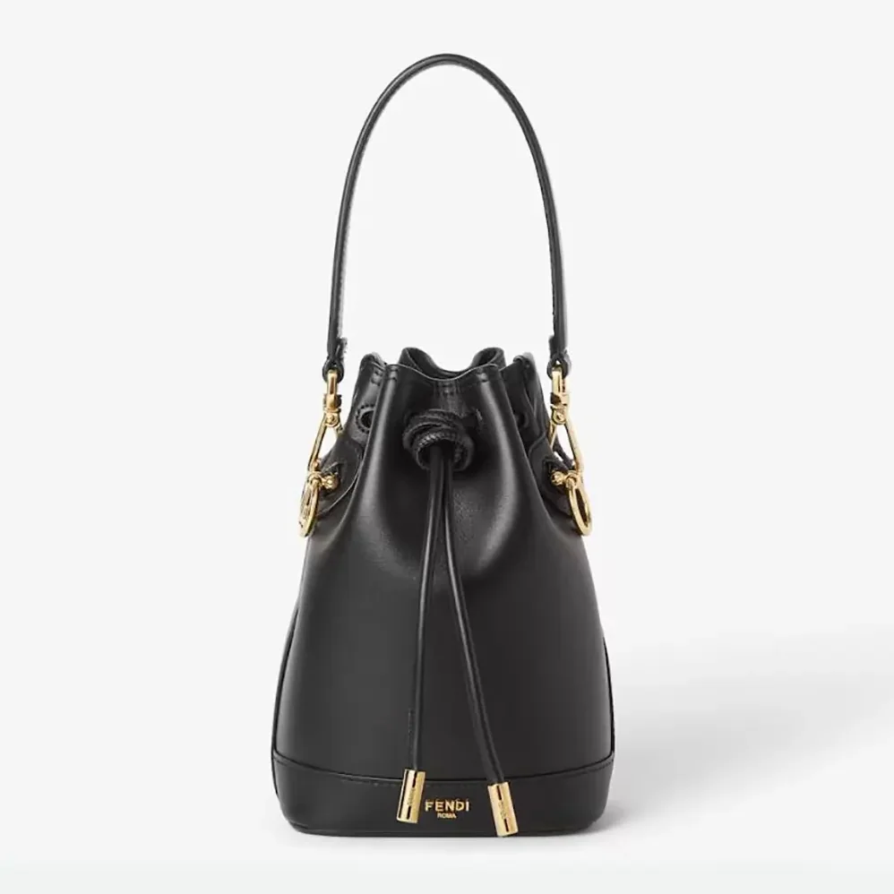 Fendi Mon Tresor Black Leather Mini for Women in bag Fendi Mon Tresor Black Leather Mini for Women in bag
