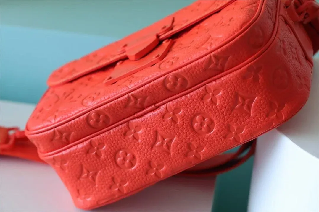 Louis Vuitton S Rock Messenger Taurillon Monogram Orange