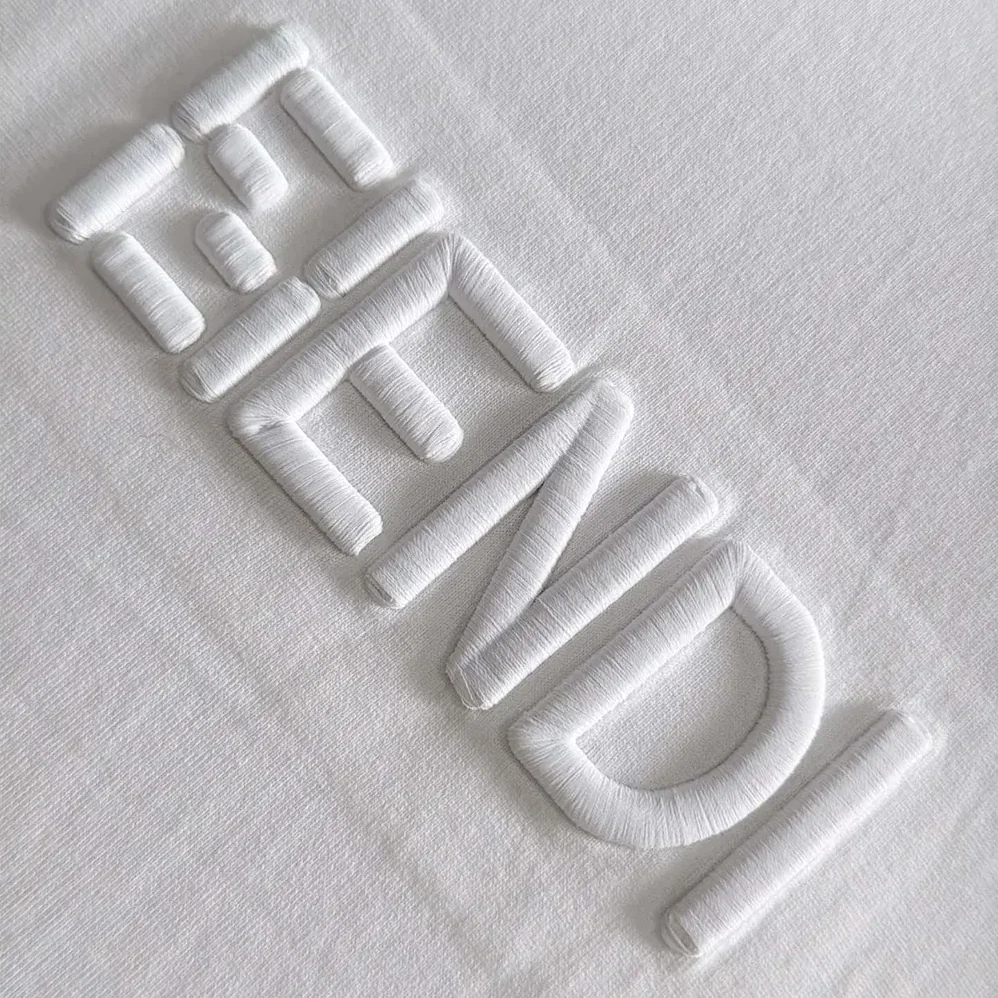 Fendi White Cotton T for Women in shirt Fendi White Cotton T for Women in shirt