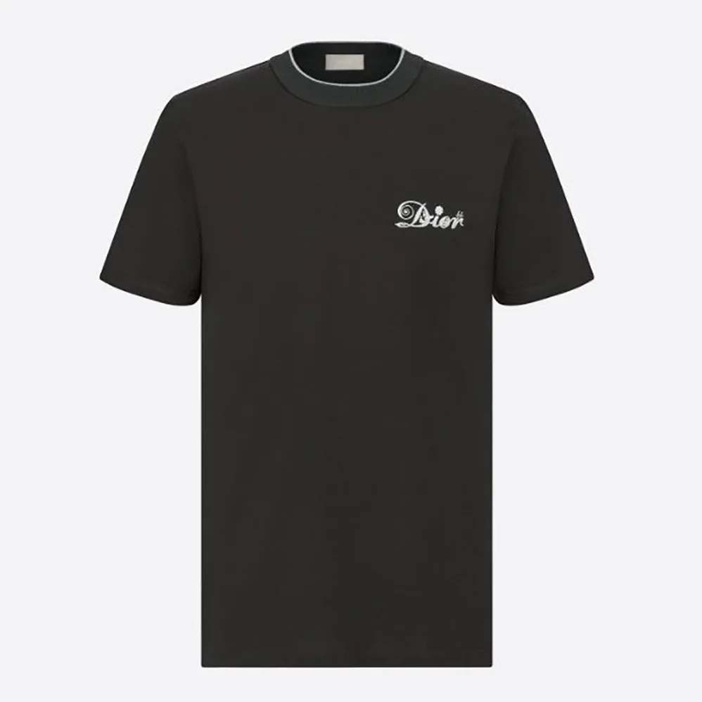 Dior Kenny Scharf T for Men in Shirt Black Cotton Jersey