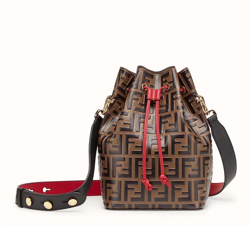 Fendi Mon Tresor Multicolor Leather Bag for Women Fendi Mon Tresor Multicolor Leather Bag for Women