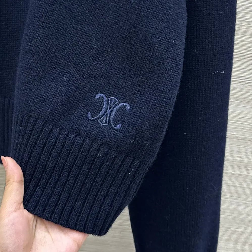 Celine V for Women in Neck Sweater in Cashmere
