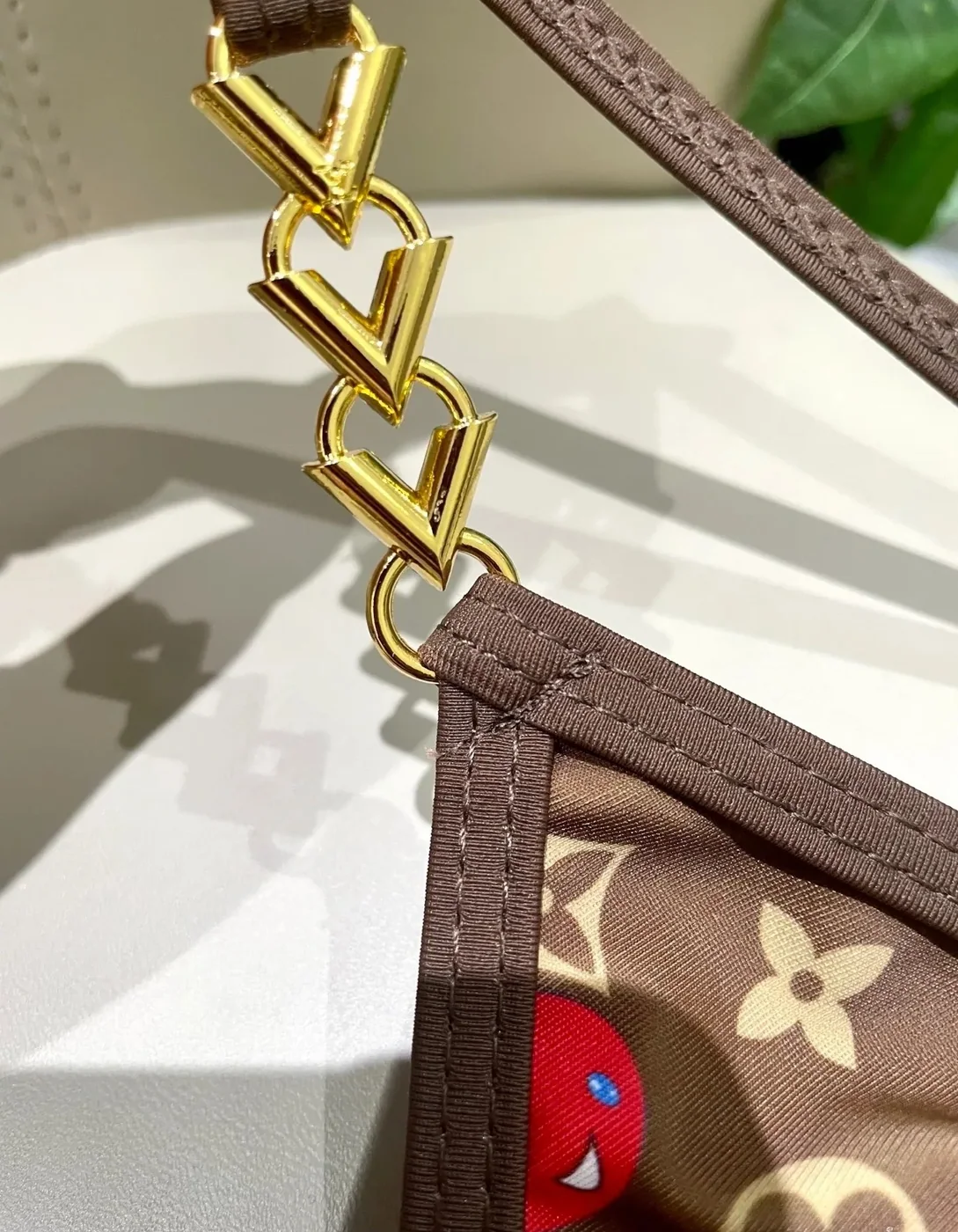 Louis Vuitton LV x TM Cherry Bikini Brown Monogram Cerises
