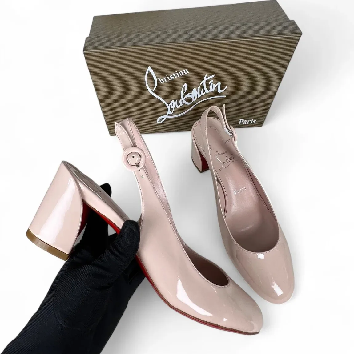 Christian Louboutin So Jane Sling Pink Christian Louboutin So Jane Sling Pink